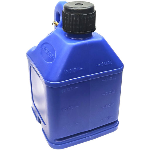 Blue FLO-FAST 5-gallon jug
