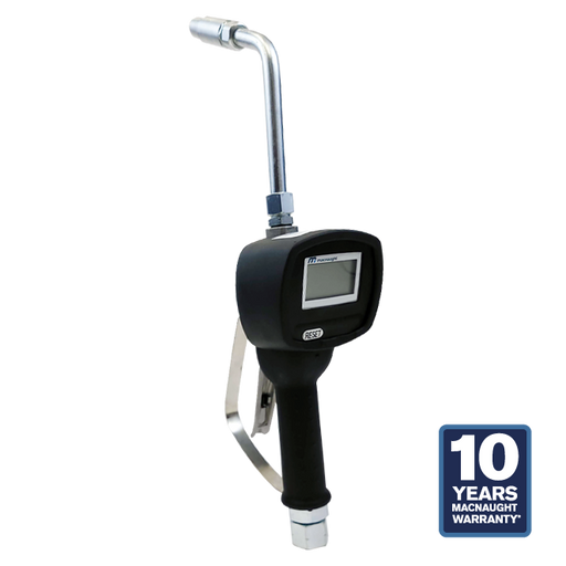 Macnaught Electronic Metered Oil Control Gun with Rigid Extension - 10 Years Warranty
