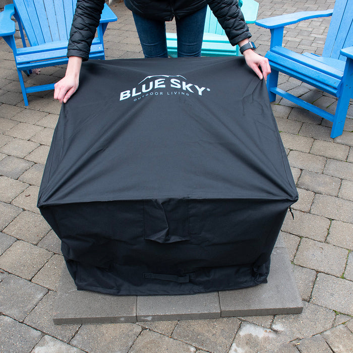 Blue Sky Outdoor Living PCD28SQ | Protective Cover | Square Mammoth Smokeless Patio Fire Pit