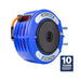 Macnaught Retractable Hose Reel for Air or Water with 3/8” x 65 ft Hose - 10 Years Warranty
