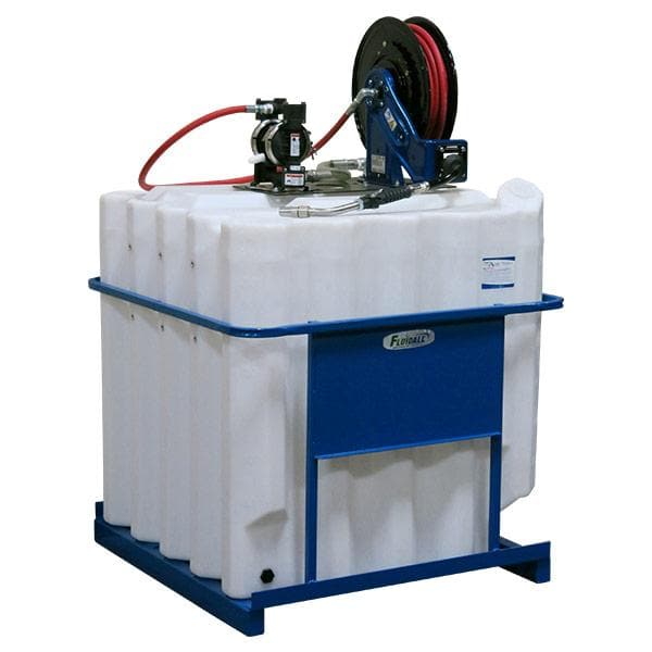 240 Gallon Caged (COOLANT) Tank Package with Graco Dispense Equipment