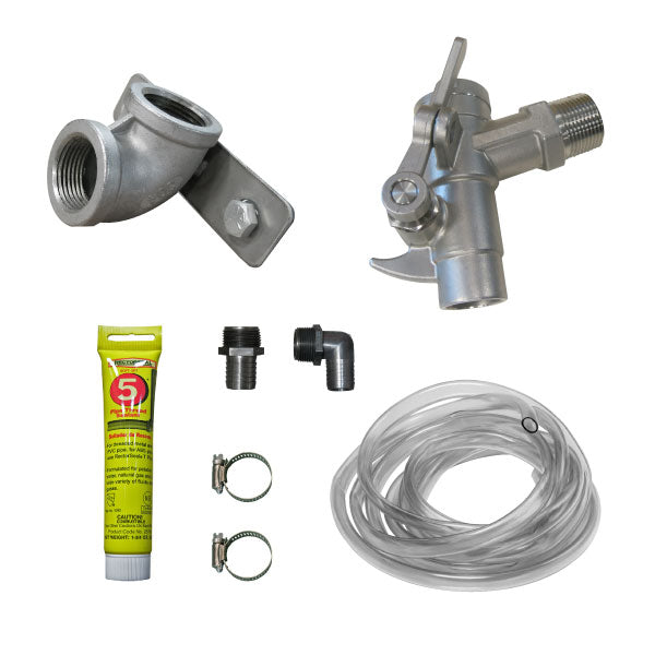 Gravity Feed Kit -  Add A Tank - Stainless Steel Valves