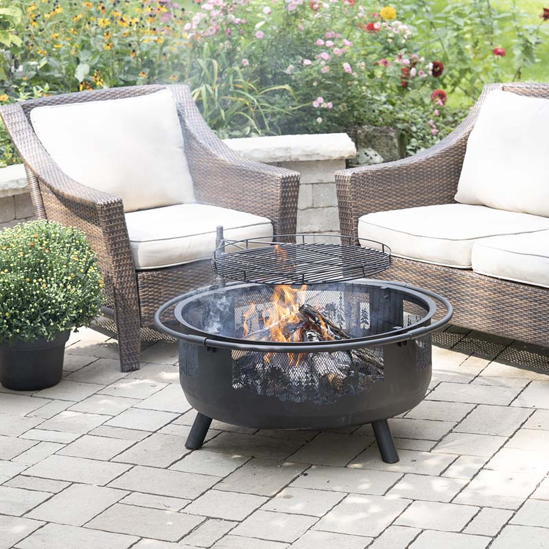 Blue Sky Outdoor Living Wood-Burning Caldrons