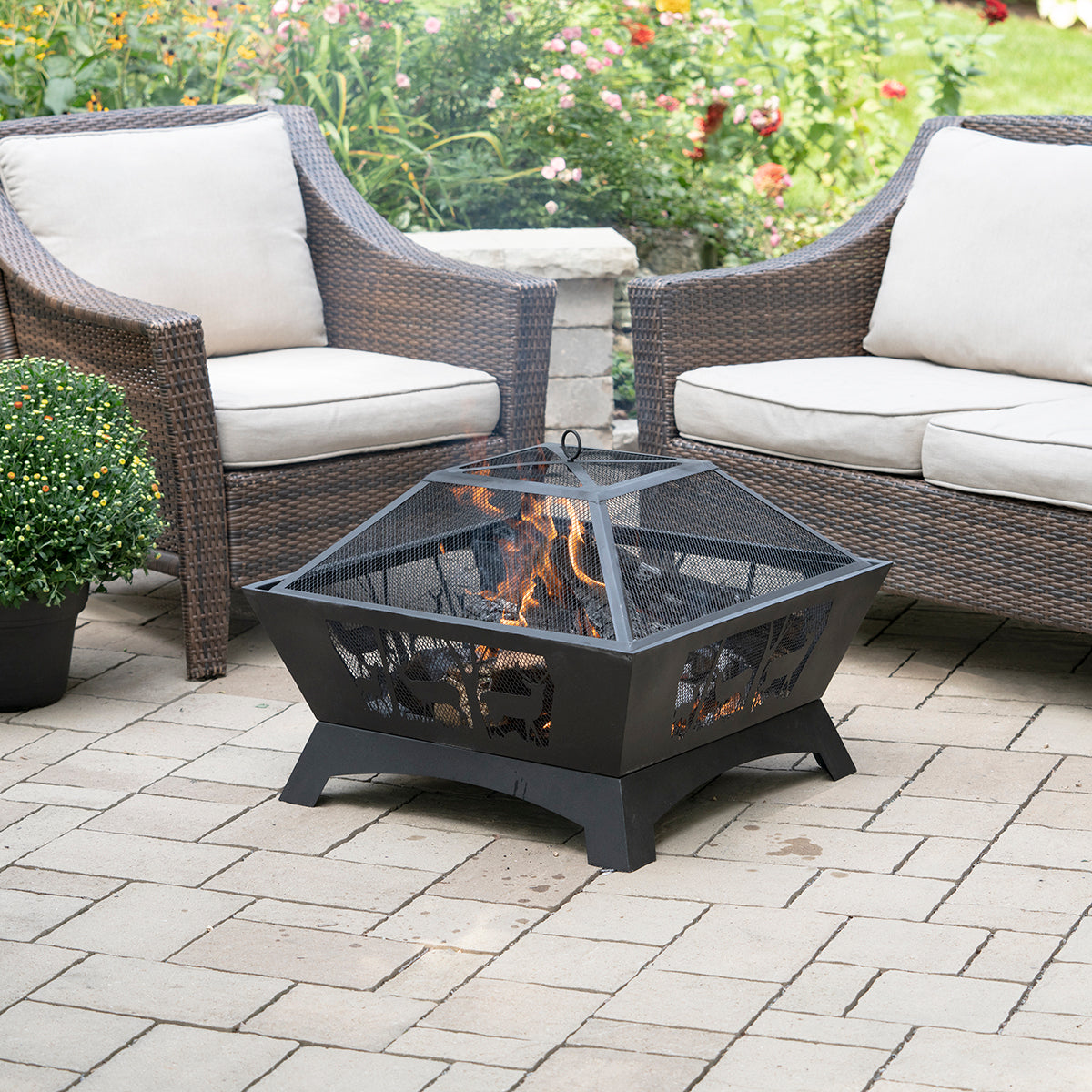 Blue Sky Outdoor Living Wood-Burning Fire Pits
