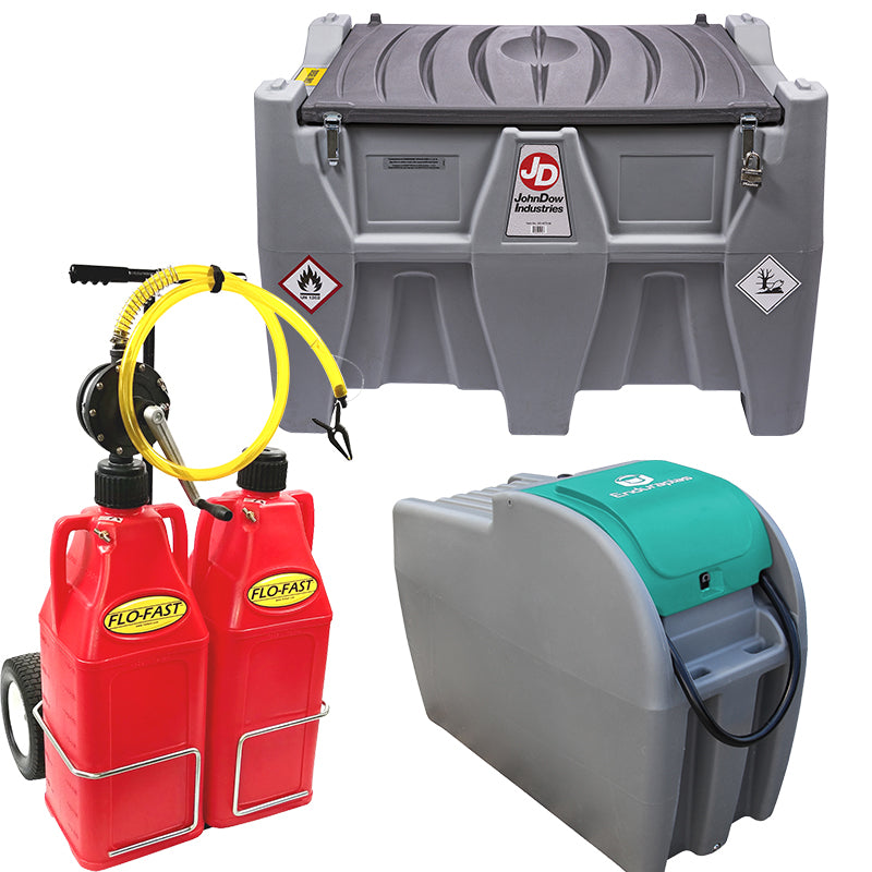 POLYCUBE ECO Diesel Ute Tanks With Standard Pump Kits - A-FLO Equipment
