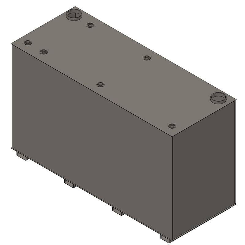 1,000 Gallon Steel Double Wall Tank | UL 142 Newberry Tank