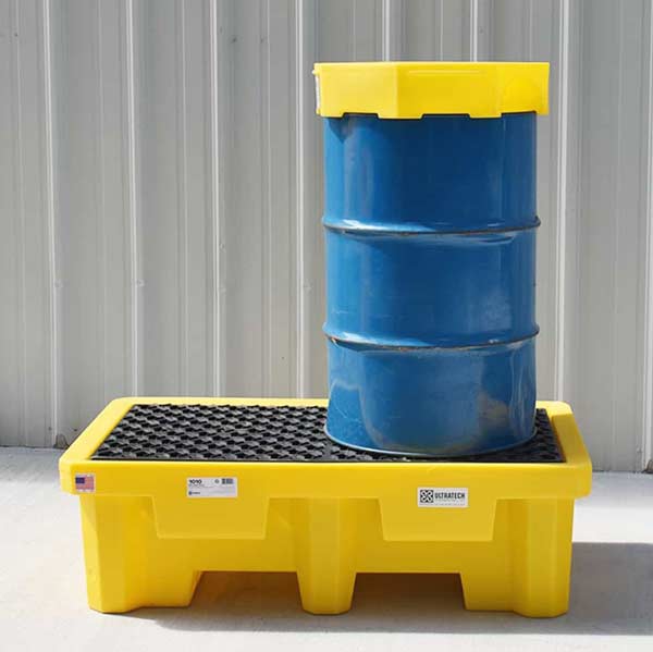 Ultra Spill Pallet Standard without Drain | P2 - 2 Drum | UltraTech 1010