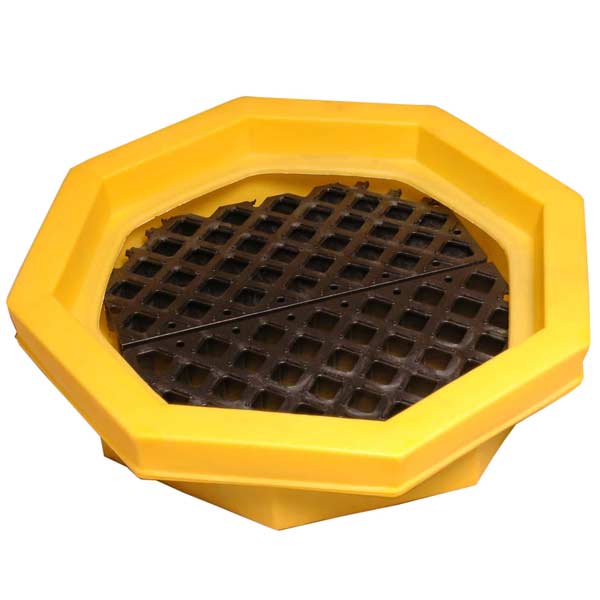 Ultra-Drum Tray with Grating | UltraTech 1046