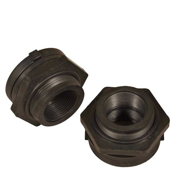 Ultra-Modular IBC Spill Pallet Bulkhead Fittings, Set of 2 | UltraTech 1117