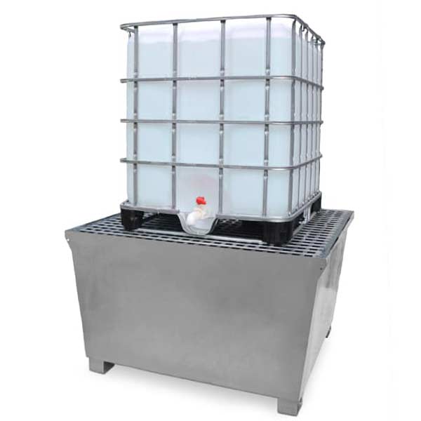 Ultra IBC Spill Pallet | 14 Gauge Steel | UltraTech 1184