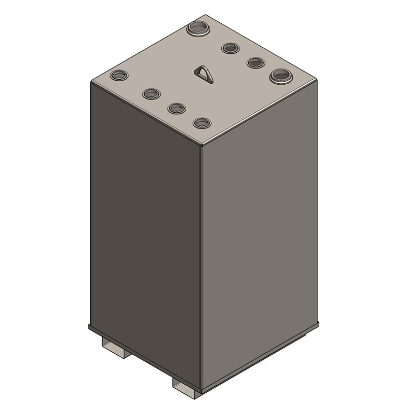 200 Gallon Steel Double Wall Tank | UL 142 Newberry Tank
