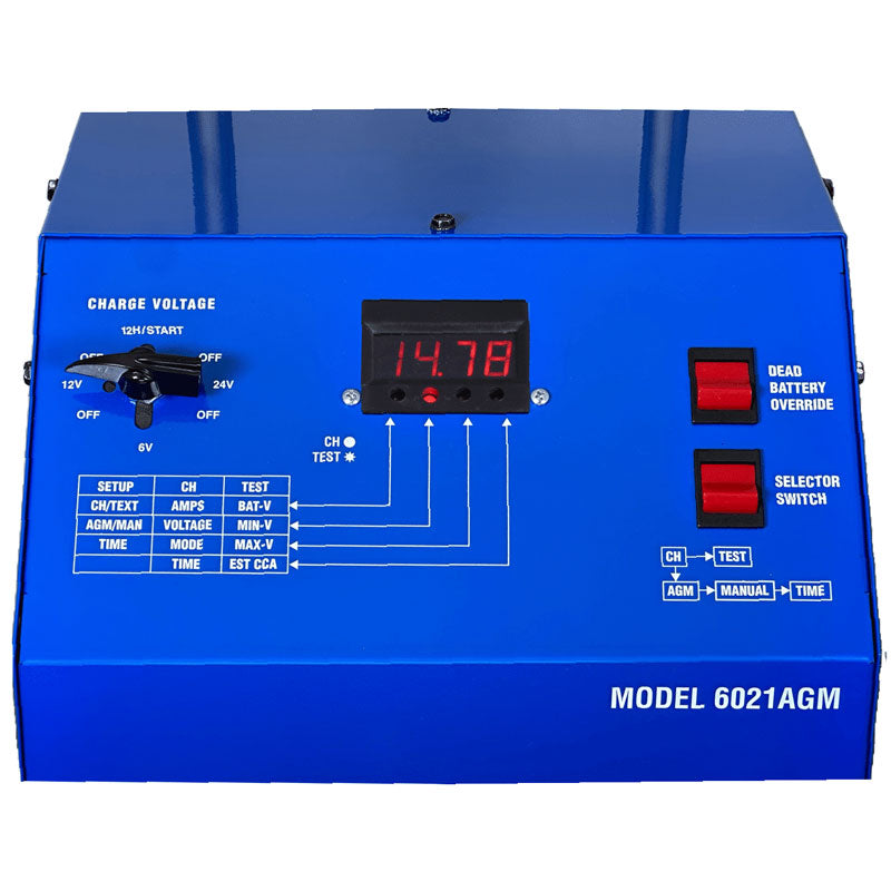 6/12/24 Volt Fleet Charger and Analyzer  Control Panel | Associated Equipment 6021AGM