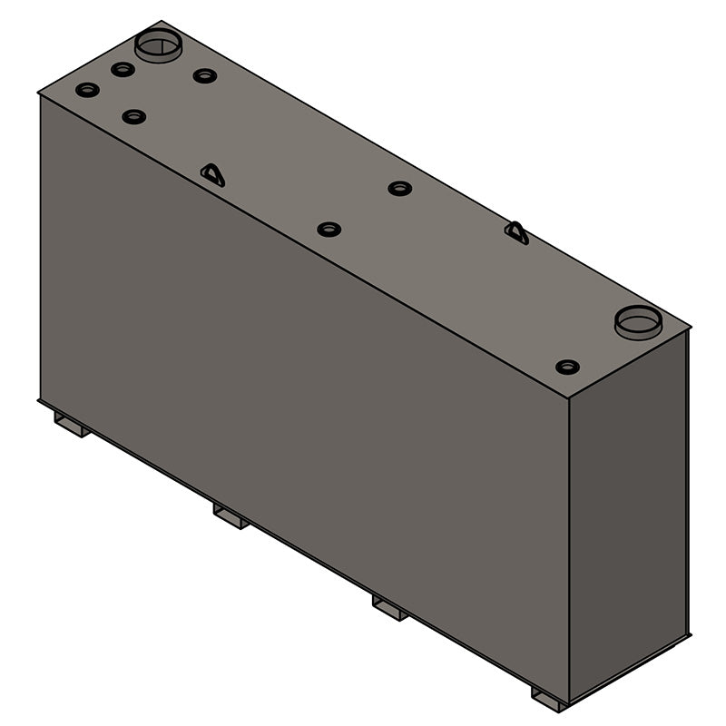 700 Gallon Steel Double Wall Tank | UL 142 Newberry Tank