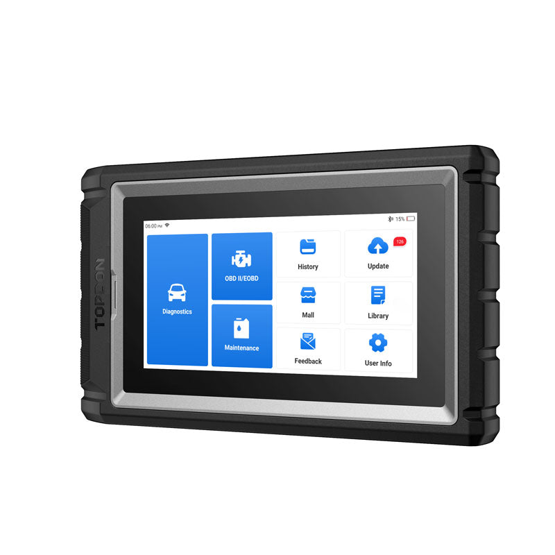 AD800BT2 | ArtiDiag800 BT2 6" Bluetooth Scan Tool w/Service Functions & CAN-FD | TOPDON