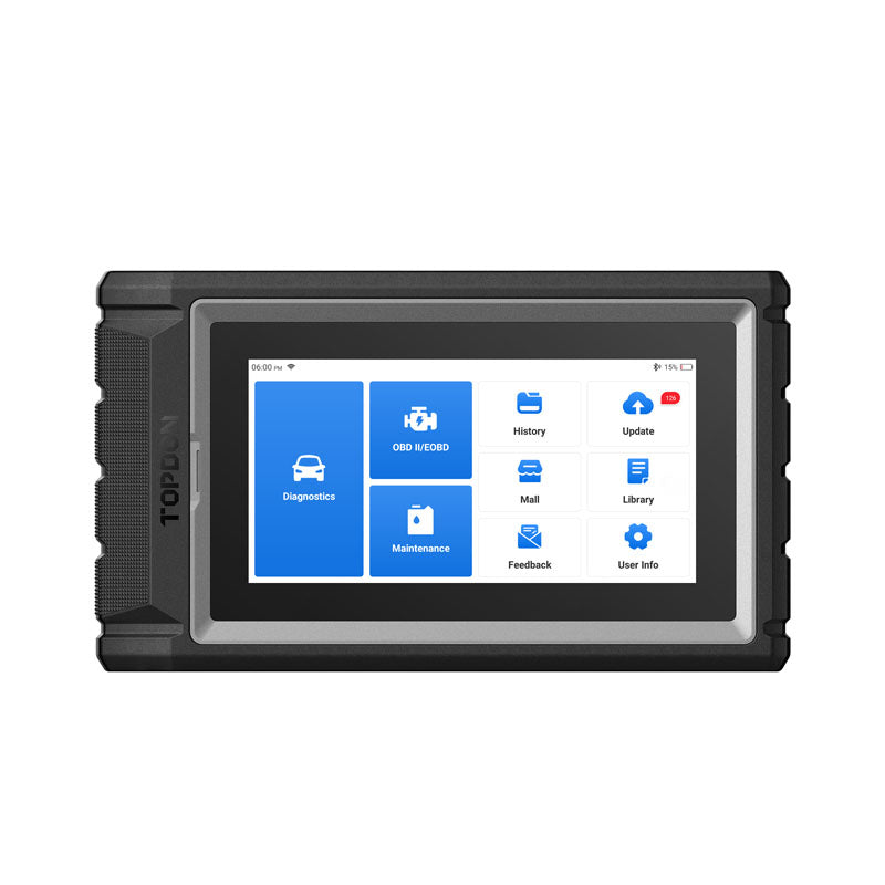 AD800BT2 | ArtiDiag800 BT2 6" Bluetooth Scan Tool w/Service Functions & CAN-FD | TOPDON