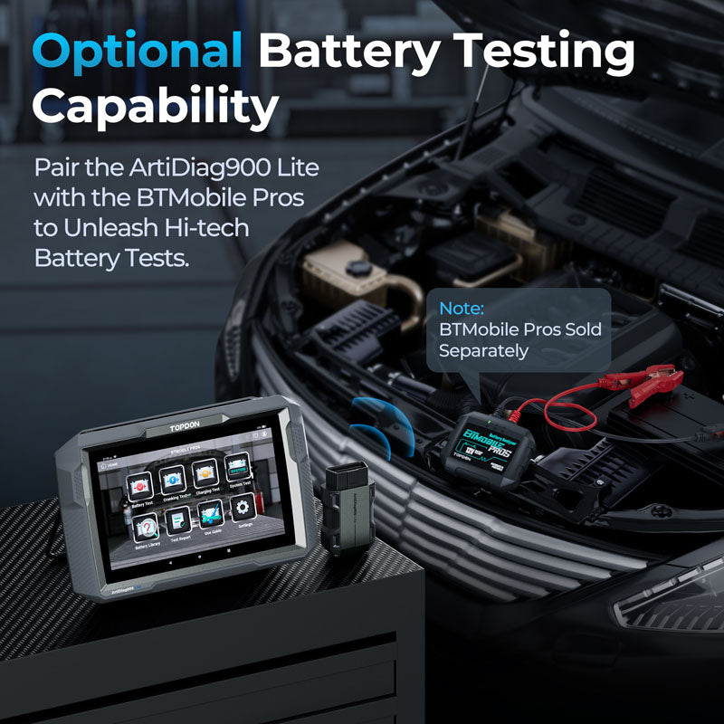 AD900LITE | ArtiDiag900 Lite 8" Scan Tool Full System Diagnostics | TOPDON