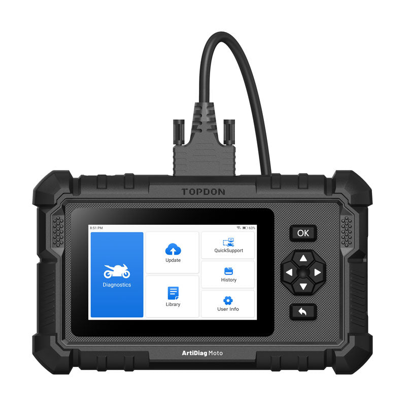 ADMOTO | ArtiDiag Moto 5 Inch Motorcycle Diagnostic Tool | TOPDON