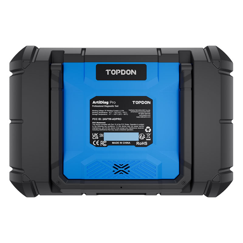ADPRO | ArtiDiag Pro 7" Scan Tool w/Service Functions & Bi-Directional Controls | TOPDON