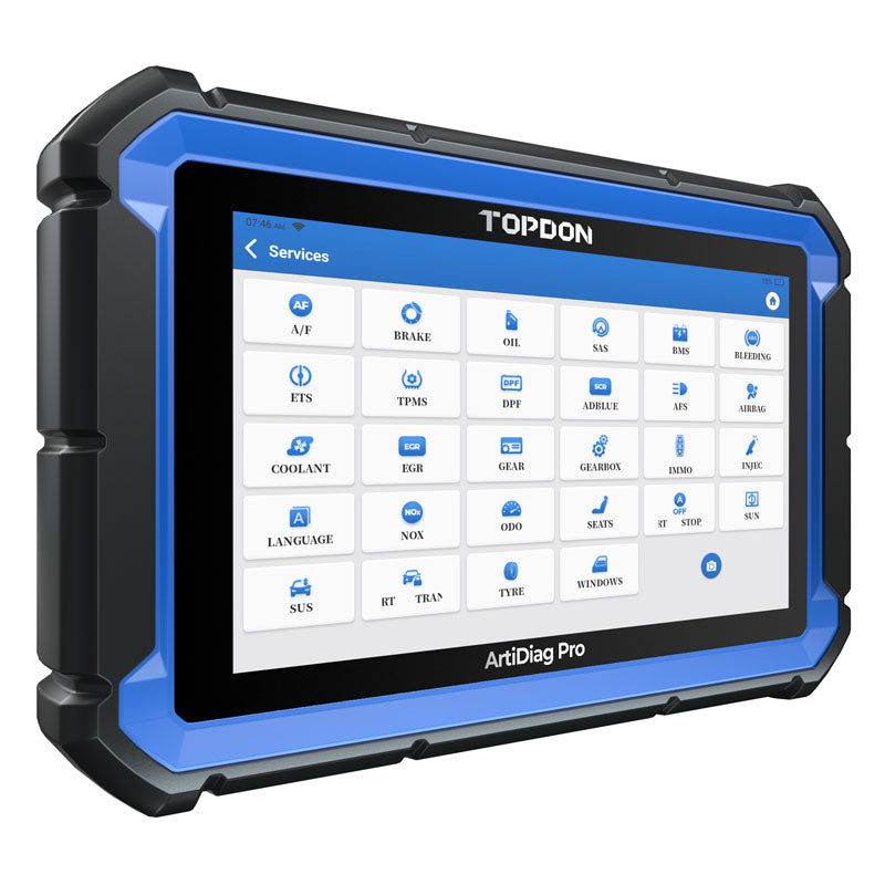 ADPRO | ArtiDiag Pro 7" Scan Tool w/Service Functions & Bi-Directional Controls | TOPDON