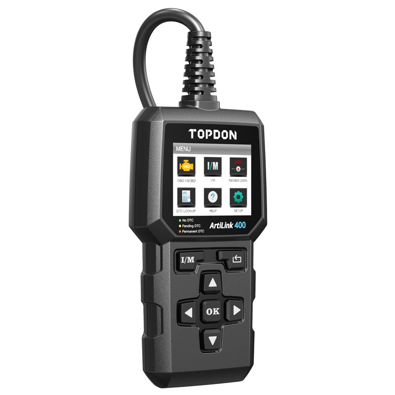 AL400 | ArtiLink400 Code Reader - 2.4" Screen & Data Graphing | TOPDON