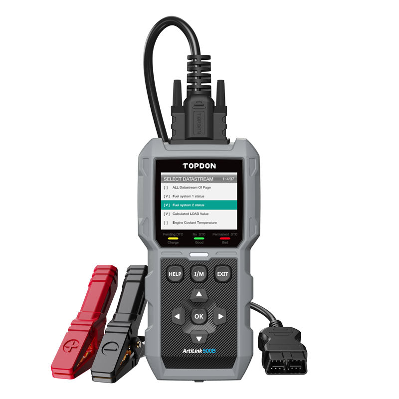 AL500B | ArtiLink500B 2-in-1 Code Reader & Battery Tester w/Data Graphing | TOPDON