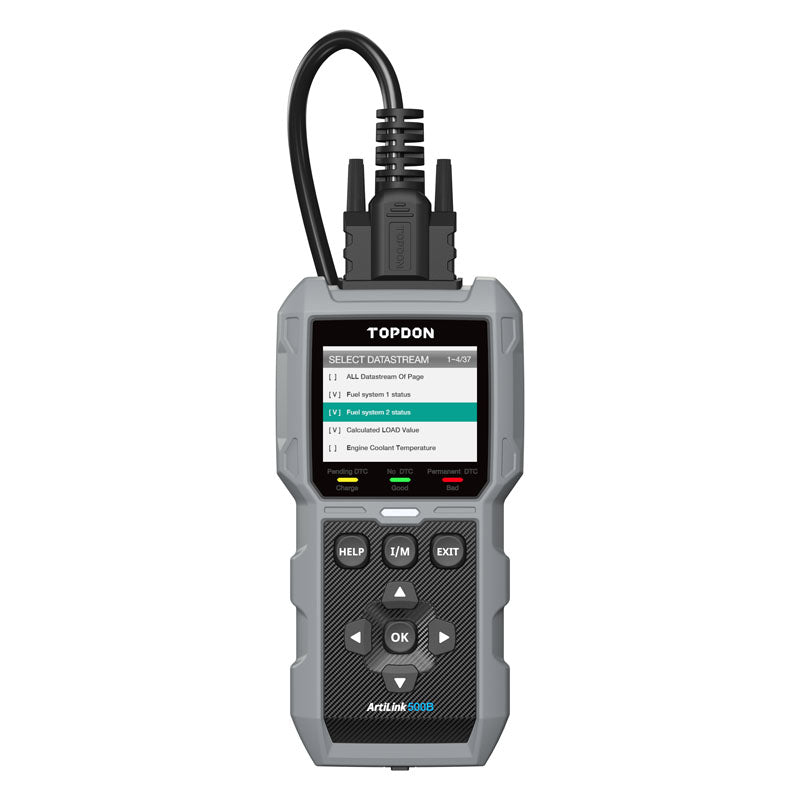 AL500B | ArtiLink500B 2-in-1 Code Reader & Battery Tester w/Data Graphing | TOPDON