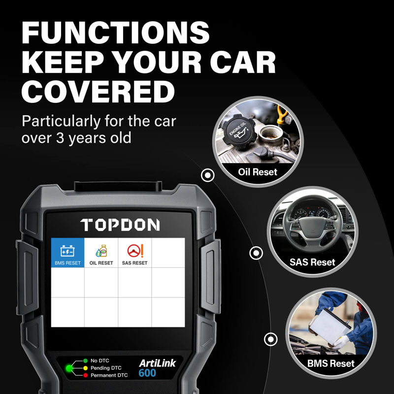 Srx Code Reader TOPDON AL600 - ArtiLink600 ABS & SRS Code Reader | Proformance Supply