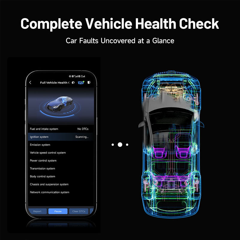 CARPAL | CarPal Pocket-Size Bluetooth Scan Tool | TOPDON