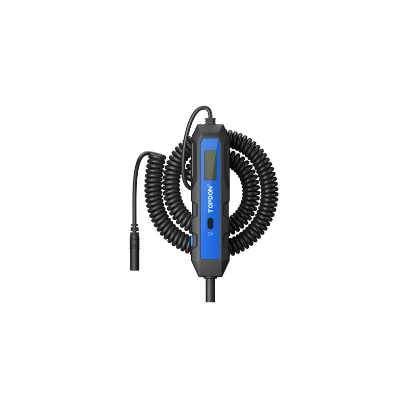 CT100 | Auto Circuit Tester w/ Load Test, LCD, Polarity Alerts | TOPDON
