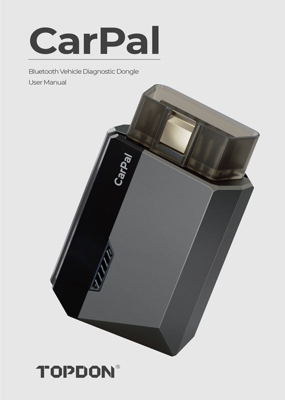 CARPAL | CarPal Pocket-Size Bluetooth Scan Tool | TOPDON
