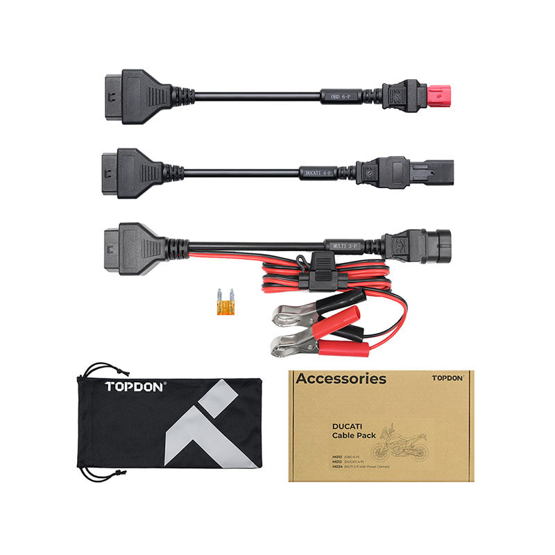 DUCATICBL | Ducati Cable Pack for TopScan Moto | TOPDON