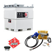 243 Gallon FuelCube with 115V/12GPM Gasoline Pump Kit