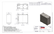 500 Gallon Steel Double Wall Tank Drawing