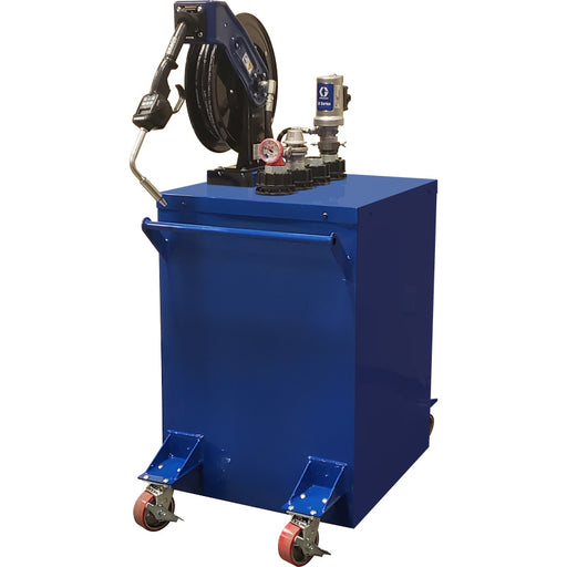 Mobile 110 Gallon Hybrid Double Wall Steel Tank on Casters with Graco 3:12 Pump Package
