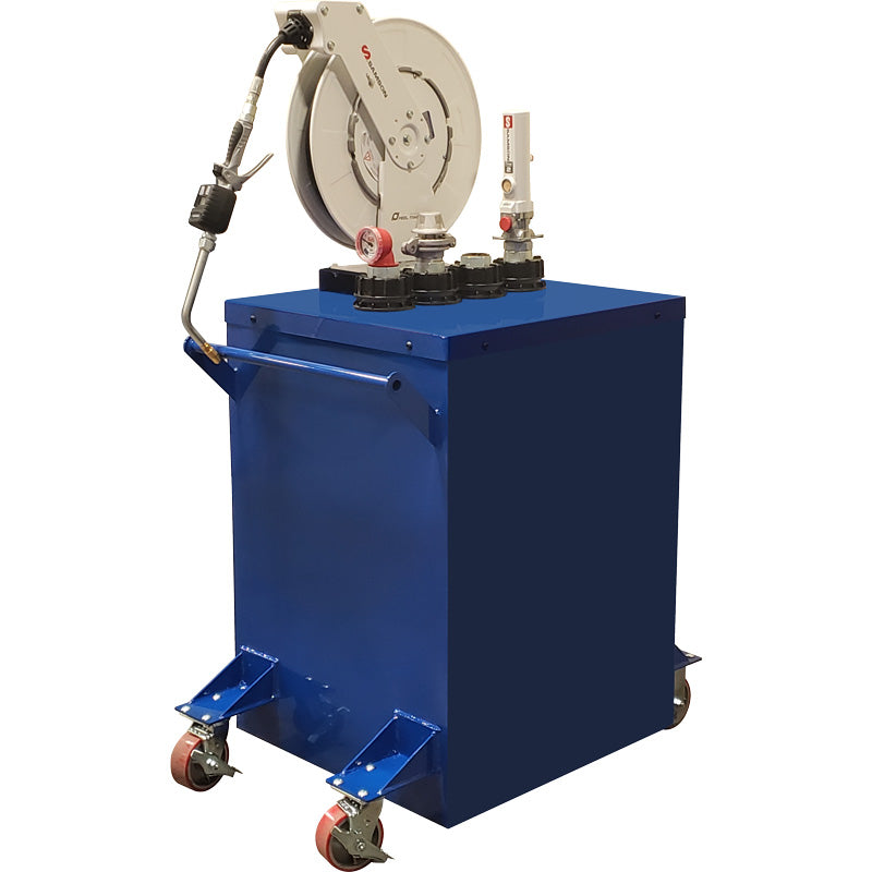 Mobile 110 Gallon Hybrid Double Wall Steel Tank on Casters with Samson 3:1 Pump Package