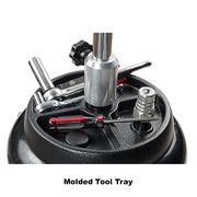 16-Gallon Portable Oil Drain with built in tool tray