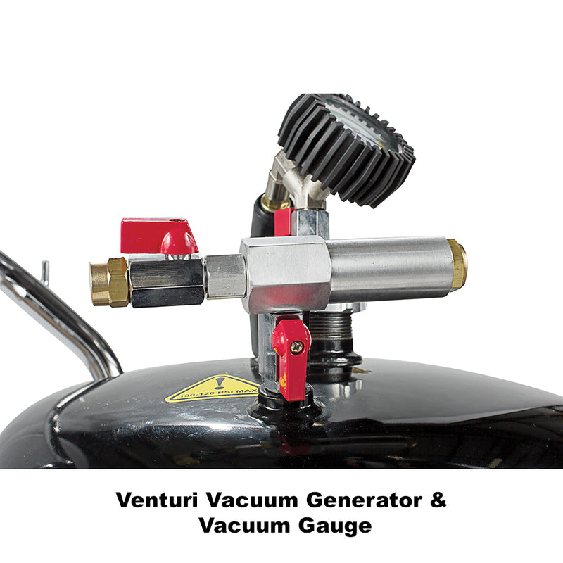 20 Gallon Combination Fluid Evacuator & Oil Drain | JDI-20COMBO