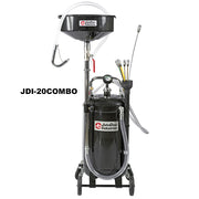 20 Gallon Combination Fluid Evacuator & Oil Drain | JDI-20COMBO