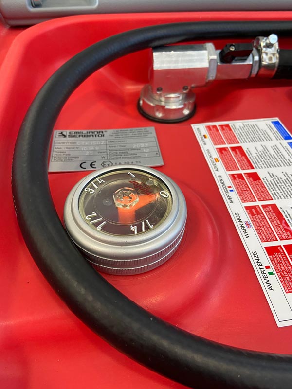 Low Profile 40 Gallon Gasoline Carrytank | John Dow Industries JDI-AGT40