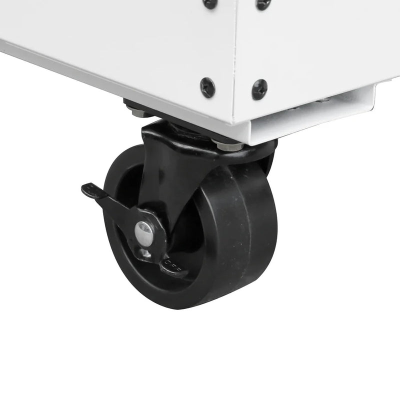 Montezuma MUC3102WB | 31 in.  2 Drawer Utility Cart - White