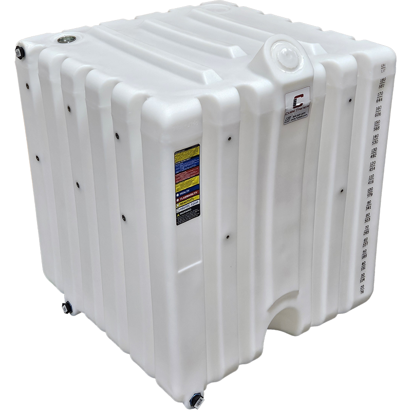 180 Gallon Cubetainer Stackable Oil Tank