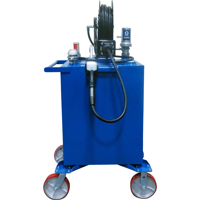 75 Gallon (1-Fluid) Steel Tank on Casters with 3:1 Pump Package ...
