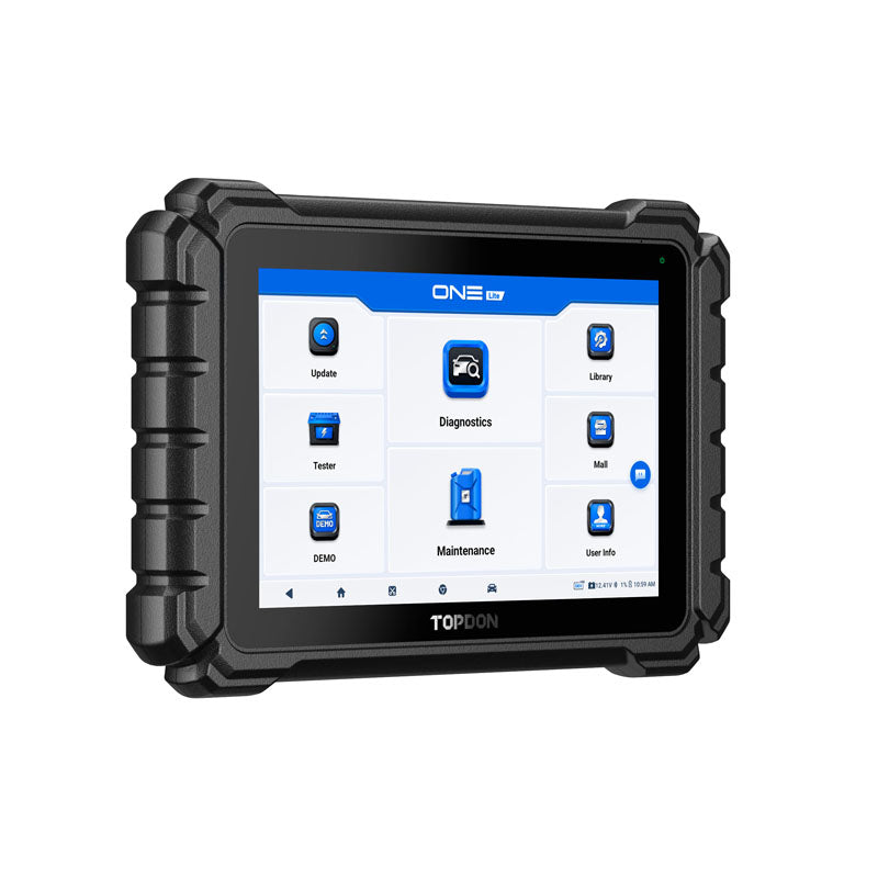 TDONELITE | ONE Lite Professional 10.1" Automotive Diagnostic Tool, J2534 Prog. | TOPDON