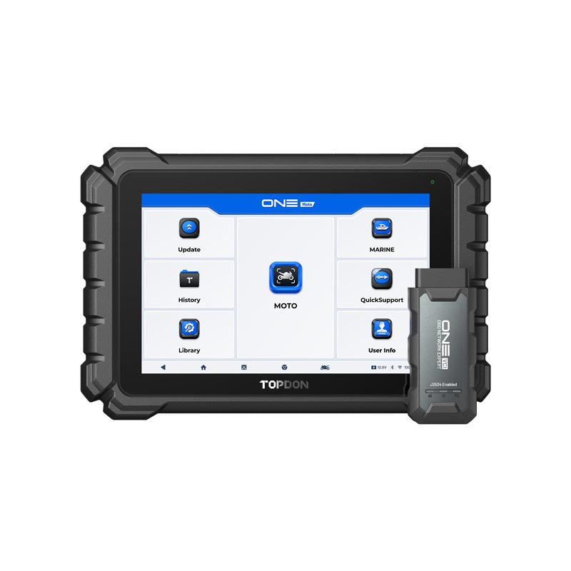 TDONEMOTO | ONE Moto 10.1" Motorcycle Diagnostic Tool | TOPDON