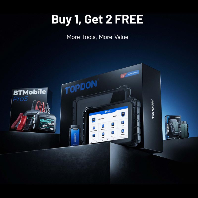 TDONEPLUSID | ONE Plus Identifix Bundle Diagnostic Tool & J2534 Prog. | TOPDON