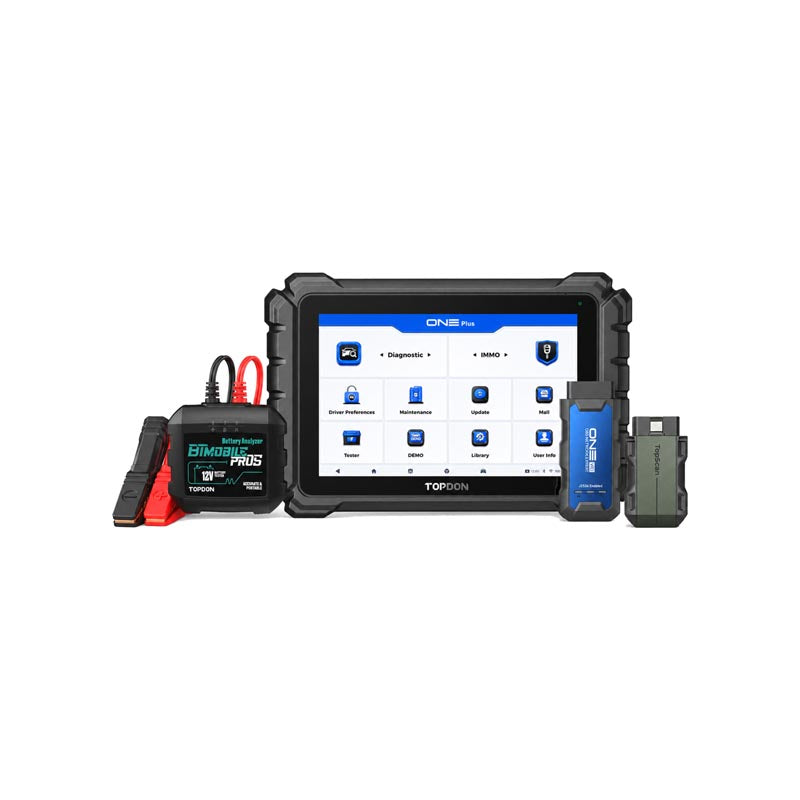 TDONEPLUSID | ONE Plus Identifix Bundle Diagnostic Tool & J2534 Prog. | TOPDON