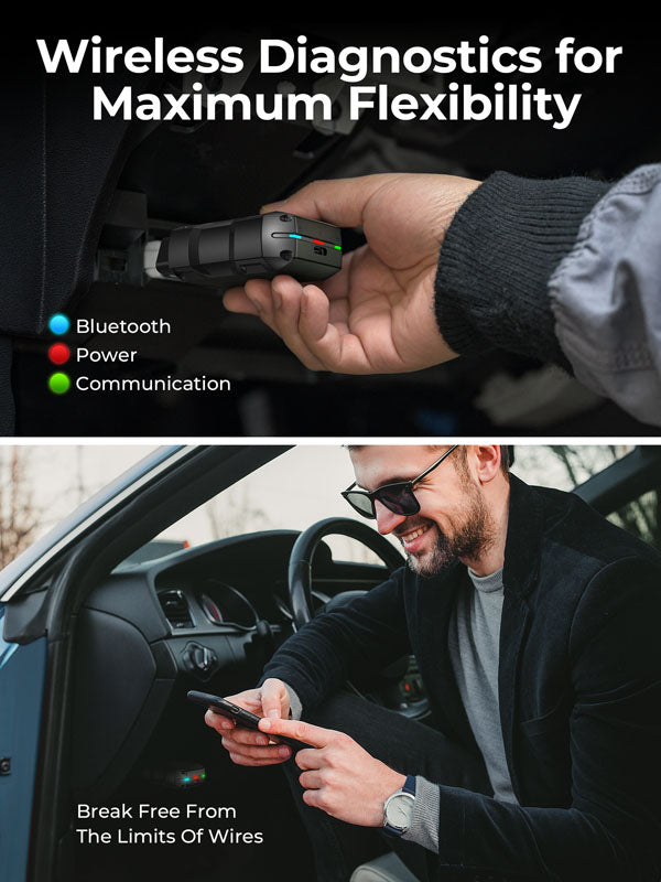 TOPSCANLITE | TopScan Lite Pocket-Size Bluetooth Scan Tool w/Bi-Directional Controls | TOPDON