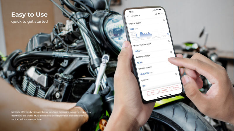 TOPSCANMOTO | TopScan Moto Wireless Motorcycle Diagnostic Tool | TOPDON