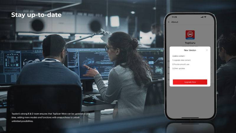 TOPSCANMOTO | TopScan Moto Wireless Motorcycle Diagnostic Tool | TOPDON