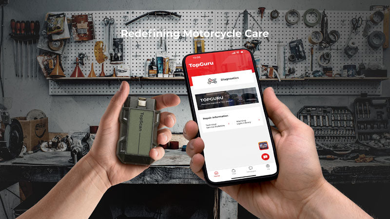 TOPSCANMOTO | TopScan Moto Wireless Motorcycle Diagnostic Tool | TOPDON